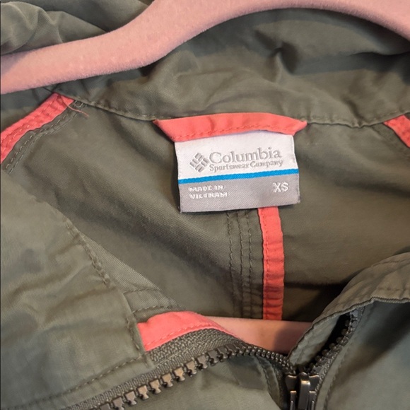 Columbia Women's Olive Military Jacket - Picture 3 of 4